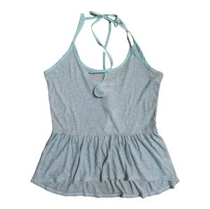 Olive+Oak Babydoll Ruffle Tank Top
